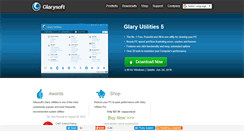 Desktop Screenshot of glarysoft.com